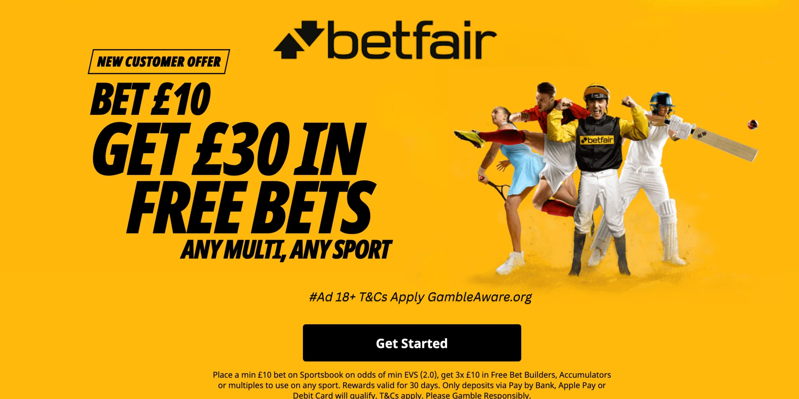 Betfair Top Banner