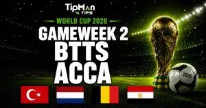 Gameweek 2 BTTS ACCA