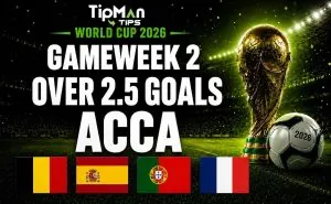 Gameweek 2 Over 2.5 Goals